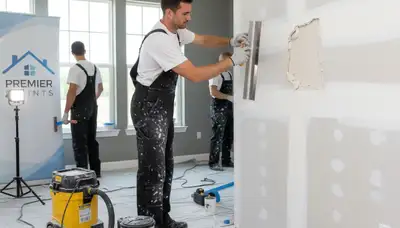 Professional drywall repair and wall restoration in Fresno, CA home by local painting experts