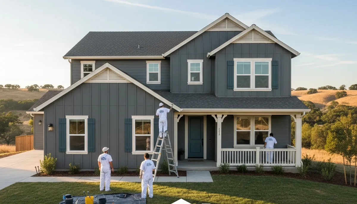 House painters in Fresno, CA providing professional exterior and interior painting services