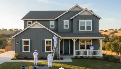 House painters in Fresno, CA providing professional exterior and interior painting services