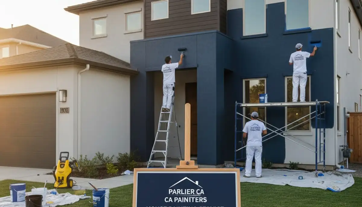 Professional house painting service in Fresno, CA for exterior and interior homes